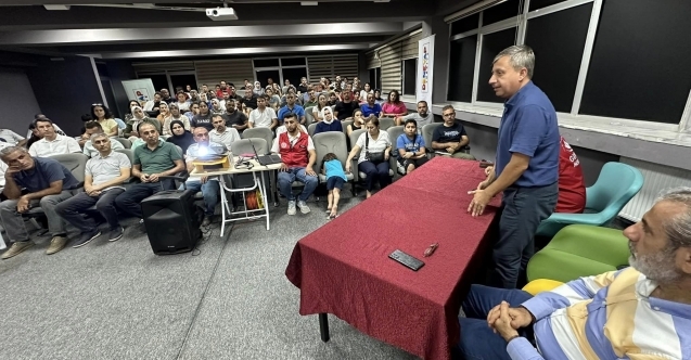 Deneyap teknoloji atölyelerinde eğitim gören öğrencilerin velileri bilgilendirildi