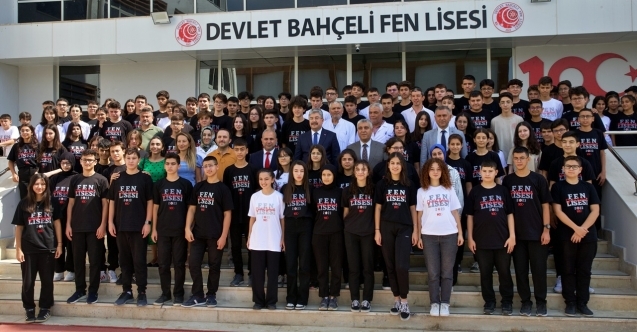 Devlet Bahçeli Fen Lisesi Türkiye’de marka bir okul olacak
