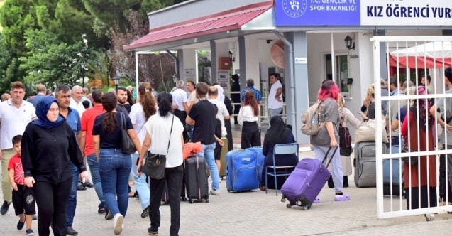 Osmaniye GSB Yurtlarına yerleşen öğrenciler karşılandı