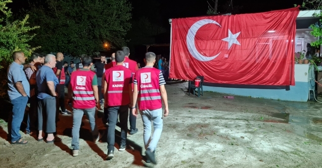 Şehit Jandarma Uzman Çavuş Aykanat'ın Osmaniye'deki ailesine şehadet haberi verildi