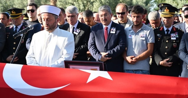 Şehit Jandarma Uzman Çavuş Mehmet Aykanat'ın cenazesi Osmaniye'de defnedildi