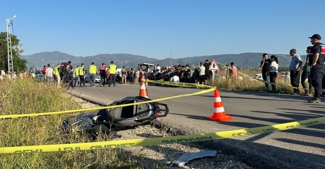 Düziçi'nde otomobille çarpışan elektrikli motosikletteki 1 kişi öldü, 1 kişi yaralandı