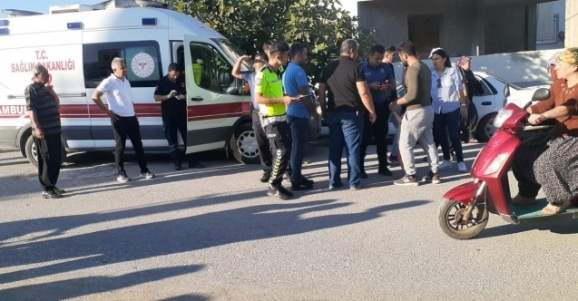 Motosikletle öğrenciye çarpıp kaçtı!