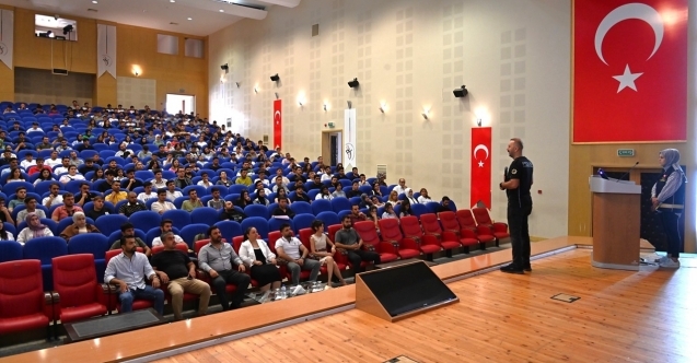 OKÜ'de "Narkotik Rehber Eğitimi" verildi