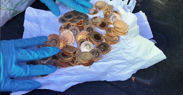 Osmaniye'de 513 kaçak altın altın ele geçirildi