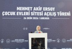 Bakanımız Mahinur Özdemir Göktaş, Mehmet Akif Ersoy Çocuk Evleri Sitesi'nin açılış töreninde konuştu: