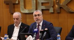 Çalışma ve Sosyal Güvenlik Bakanı Prof. Dr. Vedat Işıkhan, Konfederasyonları Ziyaret Etti