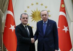 Cumhurbaşkanı Erdoğan, Azerbaycan Dışişleri Bakanı Bayramov’u kabul etti