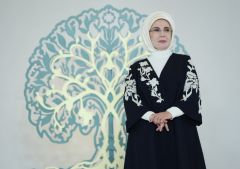 Emine Erdoğan, TDT Aile ve Kadın Konseyi 1. Yüksek Onur Kurulu Toplantısı‘nda konuştu