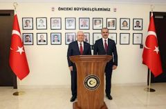 Millî Savunma Bakanı Yaşar Güler, Doha Büyükelçiliğimizi Ziyaret Etti