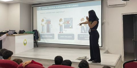 Türkmenbeyi İlkokulu öğrencilerine "Sağlıklı Gelecek" eğitimi