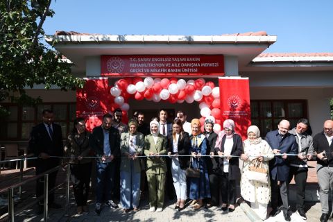 Aile ve Sosyal Hizmetler Bakanımız Göktaş, Saray Engelsiz Yaşam Merkezi’ndeki