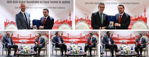 Bakan Gürlek, İspanya, Hırvatistan, Bosna-hersek, Beninli Mevkidaşları ve Tayland Başbakan Yardımcısı ile Bir Araya Geldi