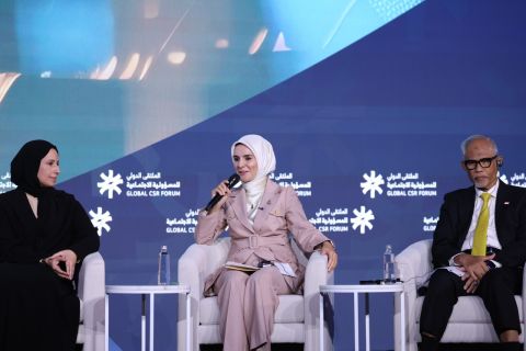 Bakanımız Mahinur Özdemir Göktaş Riyad’da Uluslararası Sosyal Sorumluluk Forumu’nda konuştu: