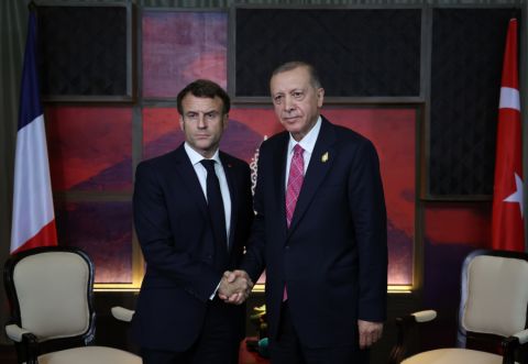 Cumhurbaşkanı Erdoğan’ın, Fransa Cumhurbaşkanı Macron ile görüşmesine ilişkin açıklama
