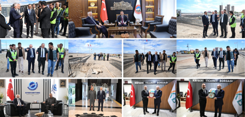 Genel Müdürümüz Sayın Yıldız Kayseri'de Temaslarda Bulundu