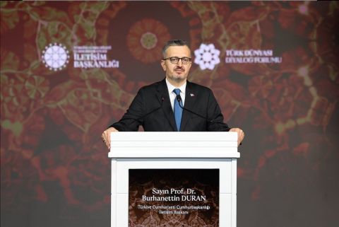 İletişim Başkanı Duran’dan, “Fikirden Diyaloğa, İleri” temalı Türk Dünyası Diyalog Forumu’na ilişkin değerlendirme