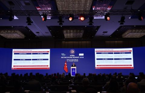 Ticaret Bakanı Ömer Bolat, Steel Networking Summits 2026'da Konuştu