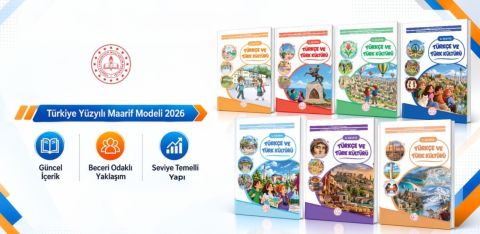 Yurt Dışındaki Öğrenciler için Yenilenen "Türkçe ve TÜRK Kültürü" Ders Kitapları, Yayımlandı
