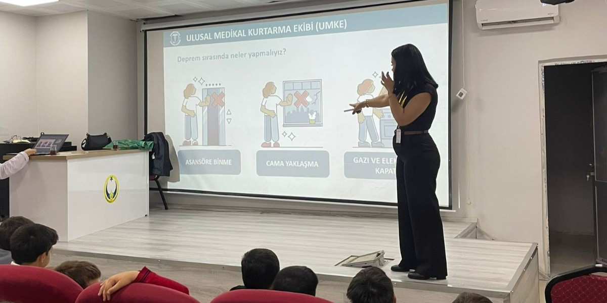 Türkmenbeyi İlkokulu öğrencilerine "Sağlıklı Gelecek" eğitimi