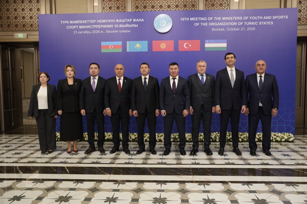 Bakan Bak Kırgızistan'da Tdt Gençlik ve Spor Bakanları Toplantısına Katıldı