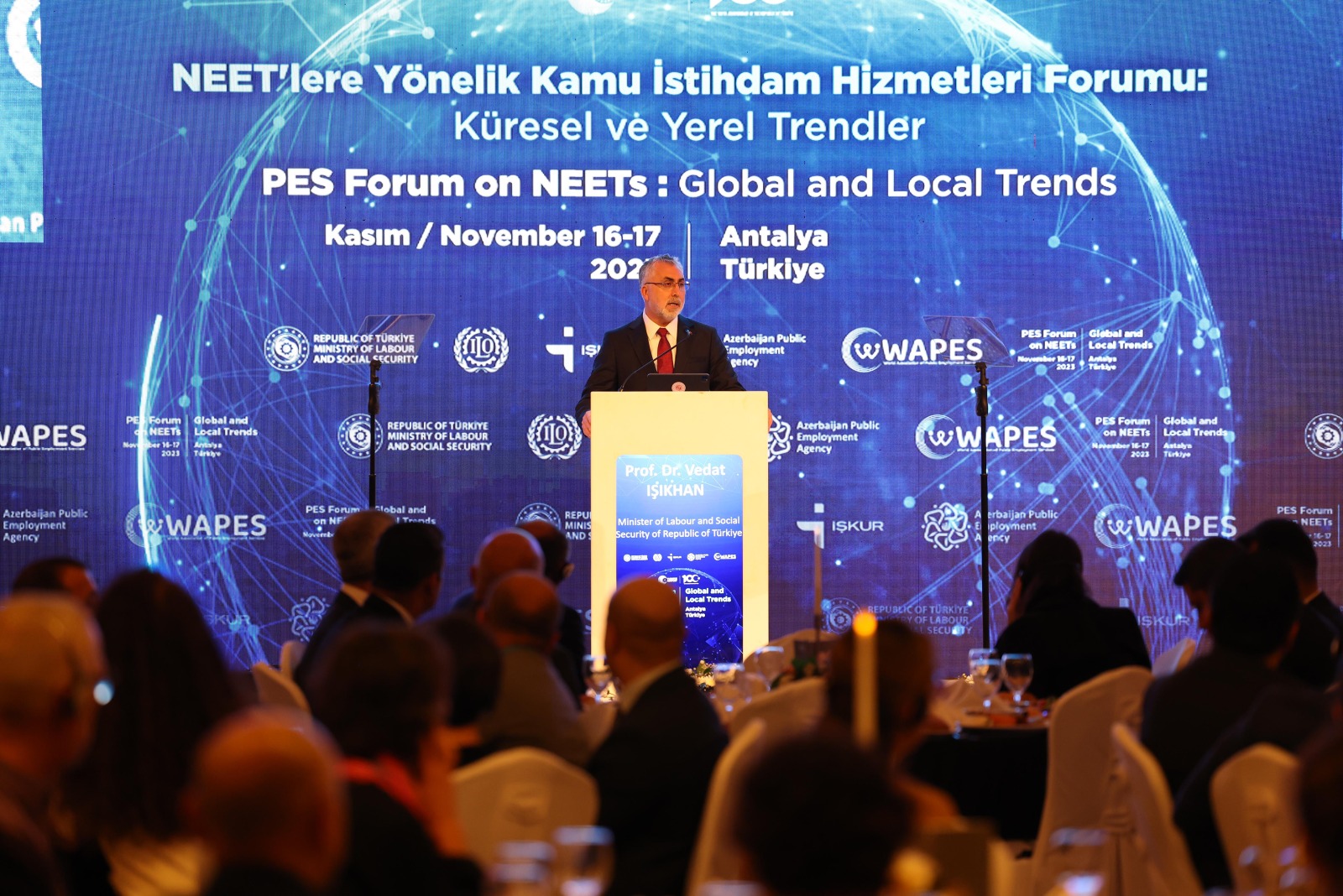 Bakan Işıkhan, “Ne Eğitimde Ne İstihdamda Olan Gençlere Yönelik Kamu İstihdam Hizmetleri Konferansı”na Katıldı
