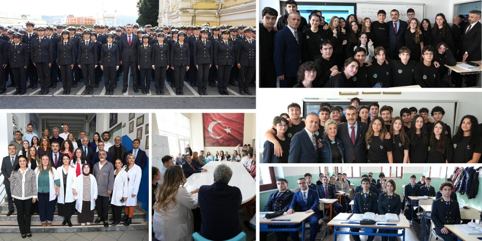 Bakan Tekin, İstanbul'da Öğrencilerle ve Öğretmenlerle Buluştu