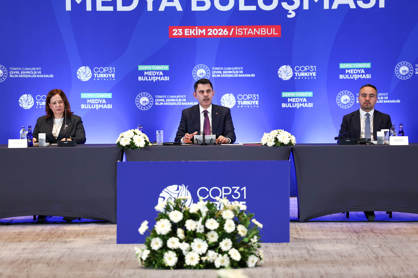 COP31 Başkanı Kurum, Genel Yayın Yönetmenlerine COP31 Hazırlıklarını Anlattı