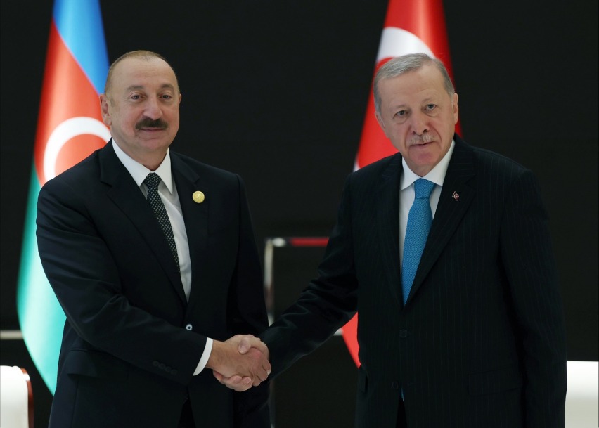 Cumhurbaşkanı Erdoğan’ın, Azerbaycan Cumhurbaşkanı Aliyev ile görüşmesine ilişkin açıklama