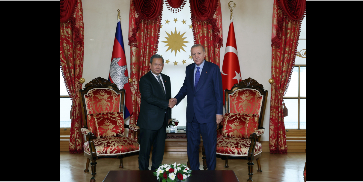 Cumhurbaşkanı Erdoğan, Kamboçya Başbakanı Manet’i kabul etti