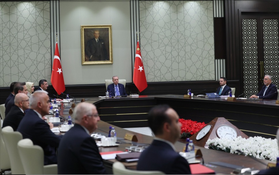 Cumhurbaşkanlığı Kabinesi toplandı