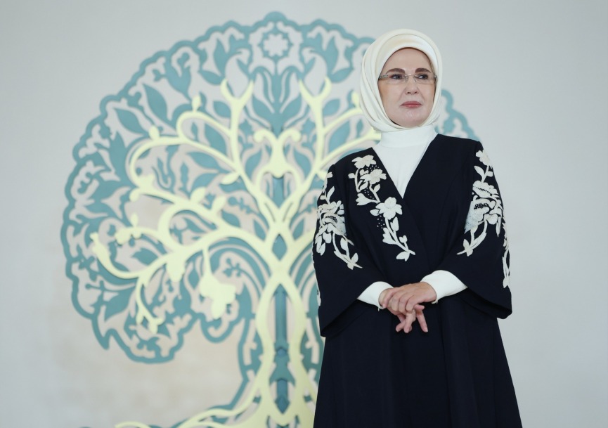 Emine Erdoğan, TDT Aile ve Kadın Konseyi 1. Yüksek Onur Kurulu Toplantısı‘nda konuştu