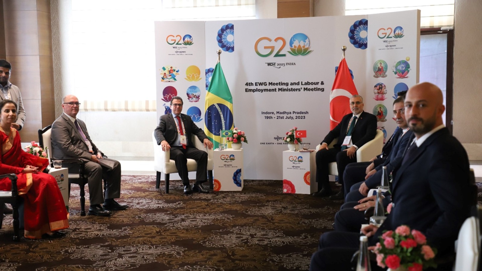 G20 Toplantısı için Hindistan’da Bulunan Bakan Işıkhan Bir Dizi Görüşme Gerçekleştirdi