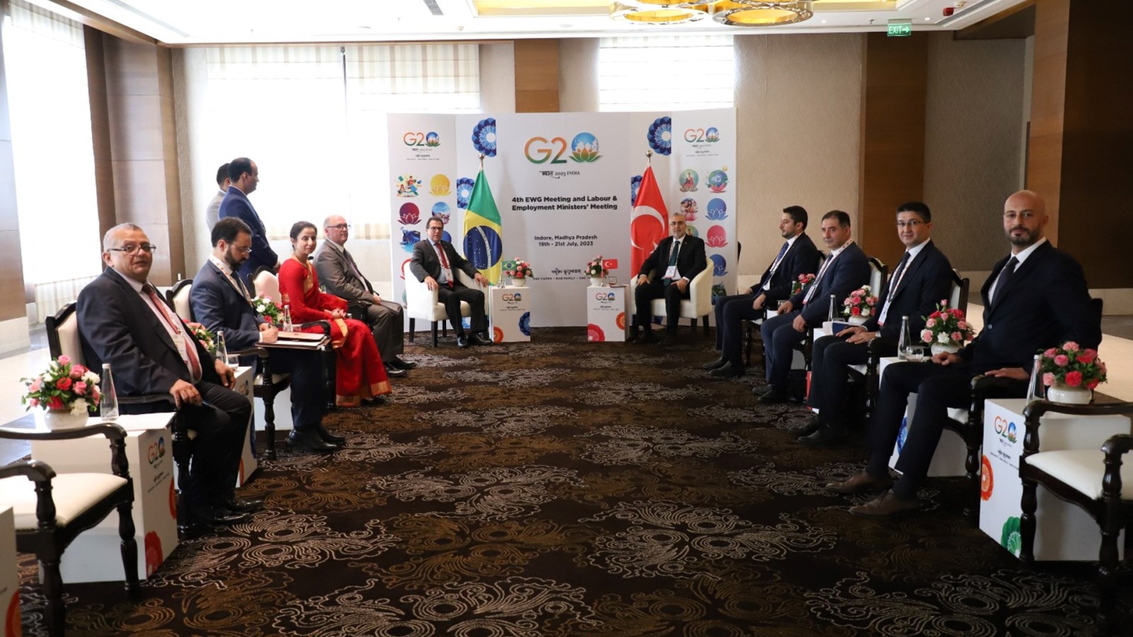 G20 Toplantısı için Hindistan’da Bulunan Bakan Işıkhan Bir Dizi Görüşme Gerçekleştirdi