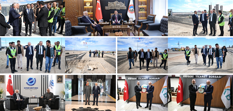 Genel Müdürümüz Sayın Yıldız Kayseri'de Temaslarda Bulundu