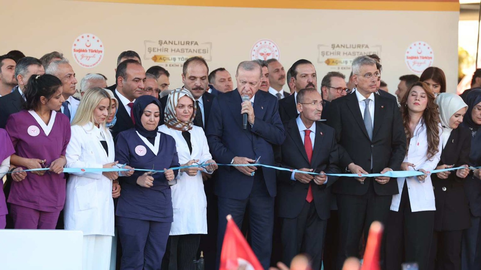 Sağlık Bakanı Memişoğlu Şanlıurfa Şehir Hastanesi Açılış̧ Töreni’ne Katıldı